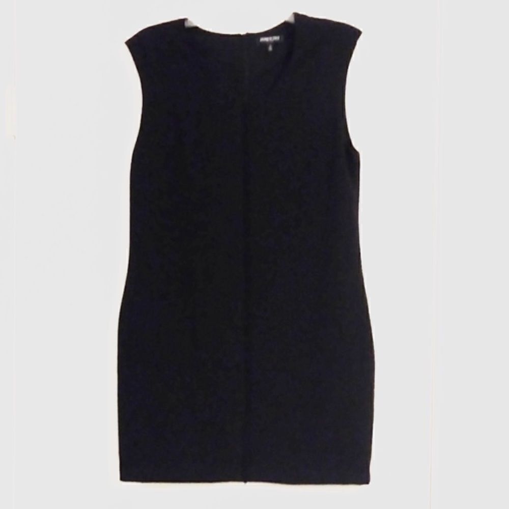 Kenneth Cole New York Black Crepe Sheath Dress Size 4